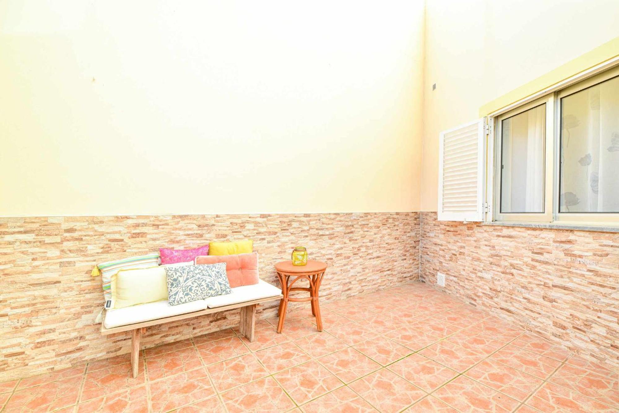 Apartamento com pátio Algoz Esterno foto